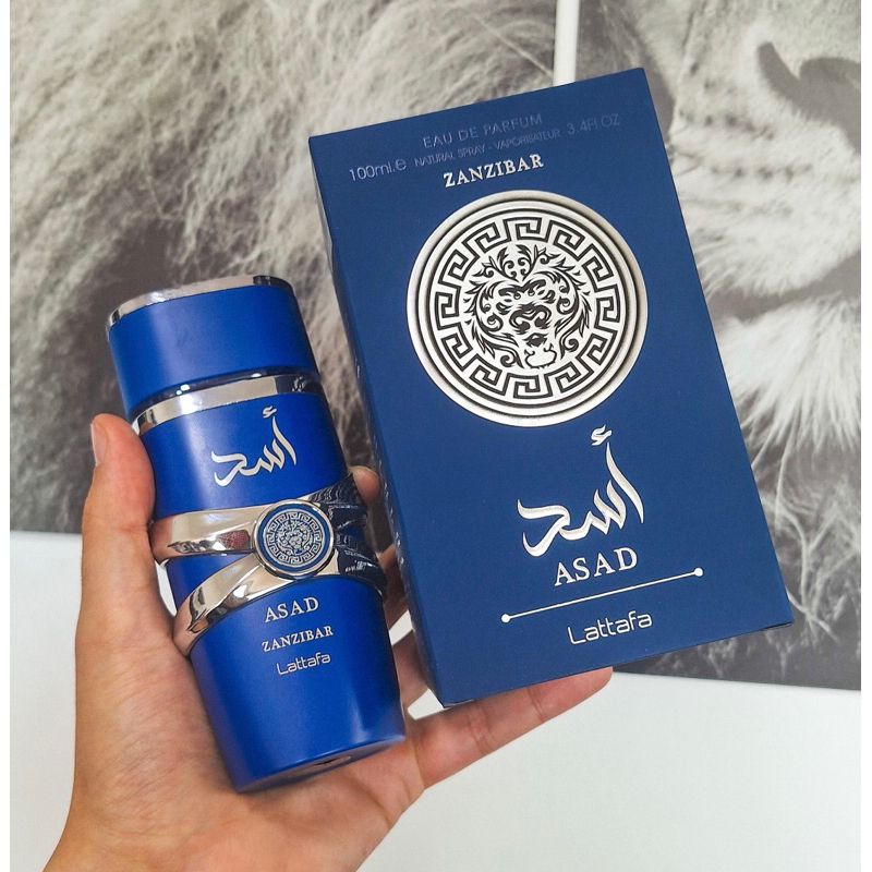 Asad Zanzibar Lattafa Edp 100Ml Hombre- Inspirado en Armani Prive Bleu Turquoise Giorgio Armani