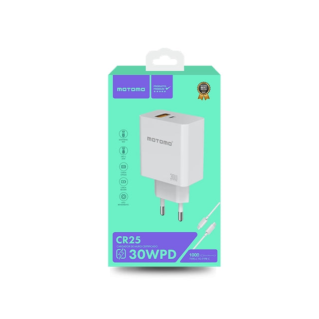 Cargador Motomo C a C de 30w