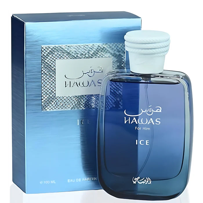Hawas Ice Rasasi Edp 100ML Hombre - Inspirado en Invictus Aqua (2018) Rabanne