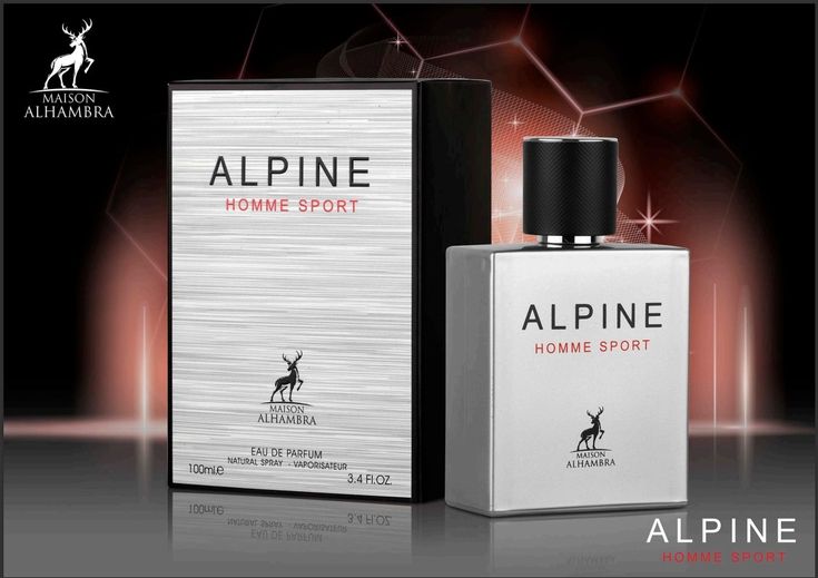 Maison Alhambra Alpine Homme Sport EDP 100 Ml Hombre-Inspirada En Chanel Allure Sport.
