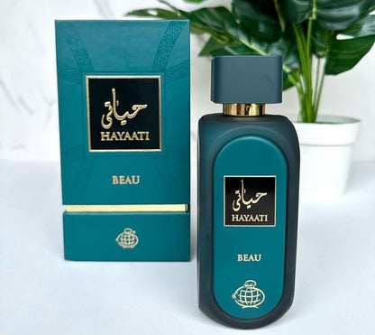 Hayaati Beau Fragrance World Edp 100ML Hombre - Inspirado en Jpg Le Beau For Men