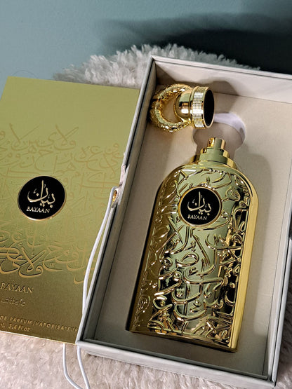 Bayaan Lattafa Edp 100Ml Unisex- Inspirado en Ombre Nomade de Louis Vuitton