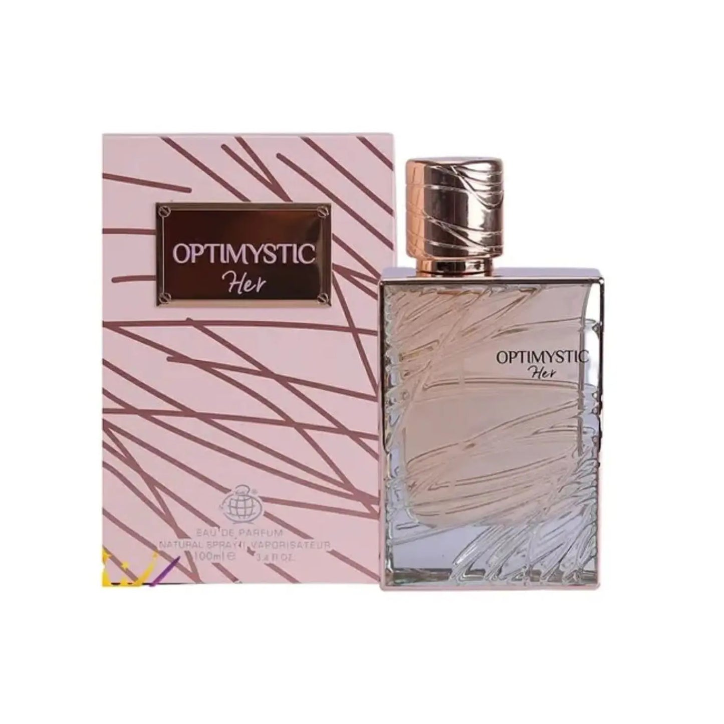 Fragrance World Optimystic Her Edp 100Ml Mujer- Inspirado En Burberry Her
