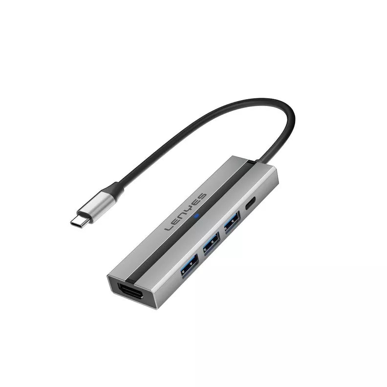 Hub USB-C 5 en 1 AX129 Lenyes