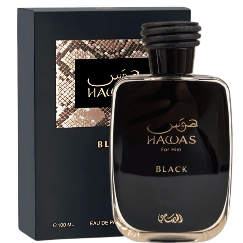 Hawas Black Edp 100ml Hombre - Inspirado En Hacivat Nishane