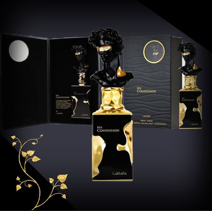 His Confession Lattafa Edp 100ML Hombre - Inspirado Gentleman Eau de Parfum de Givenchy
