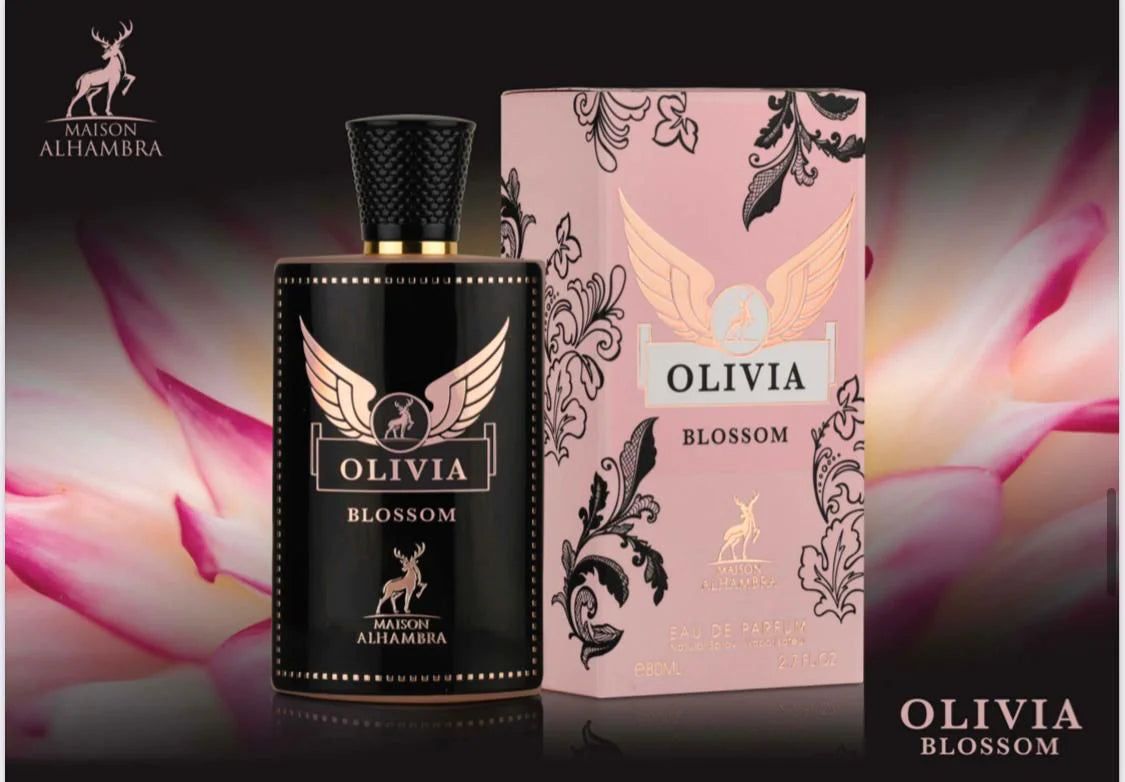 Olivia Blossom Maison Alhambra Edp 80Ml Mujer- Inspirado en Olympea Blossom Rabanne