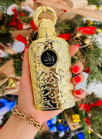 Bayaan Lattafa Edp 100Ml Unisex- Inspirado en Ombre Nomade de Louis Vuitton