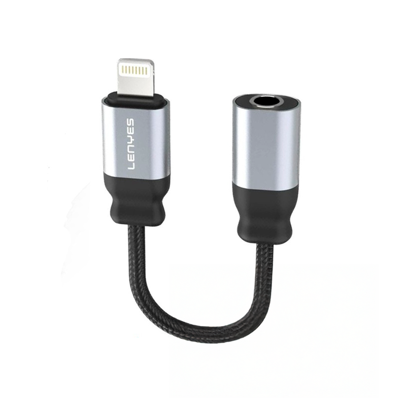 Cable auxiliar Lightning a Jack 3.5mm AX107 Lenyes