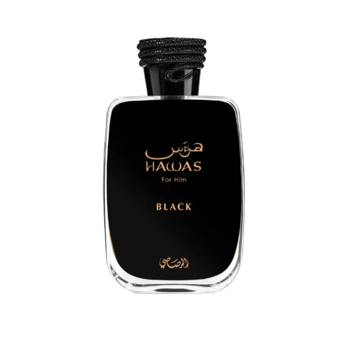 Hawas Black Edp 100ml Hombre - Inspirado En Hacivat Nishane