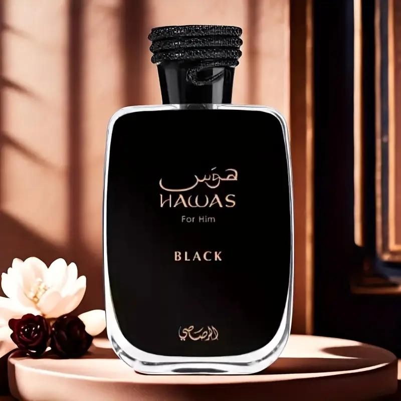 Hawas Black Edp 100ml Hombre - Inspirado En Hacivat Nishane