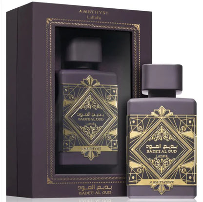 Badee Al Oud Amethyst 100Ml Edp Unisex Lattafa Perfume - Inspirado en Atomic Rose de Initio