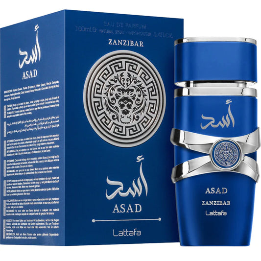 Asad Zanzibar Lattafa Edp 100Ml Hombre- Inspirado en Armani Prive Bleu Turquoise Giorgio Armani