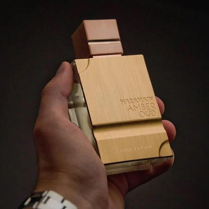 Amber Oud Haramain Gold Edition Edp 60Ml Unisex - Inspirado en Erba Pura Xerjoff.