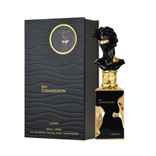 His Confession Lattafa Edp 100ML Hombre - Inspirado Gentleman Eau de Parfum de Givenchy