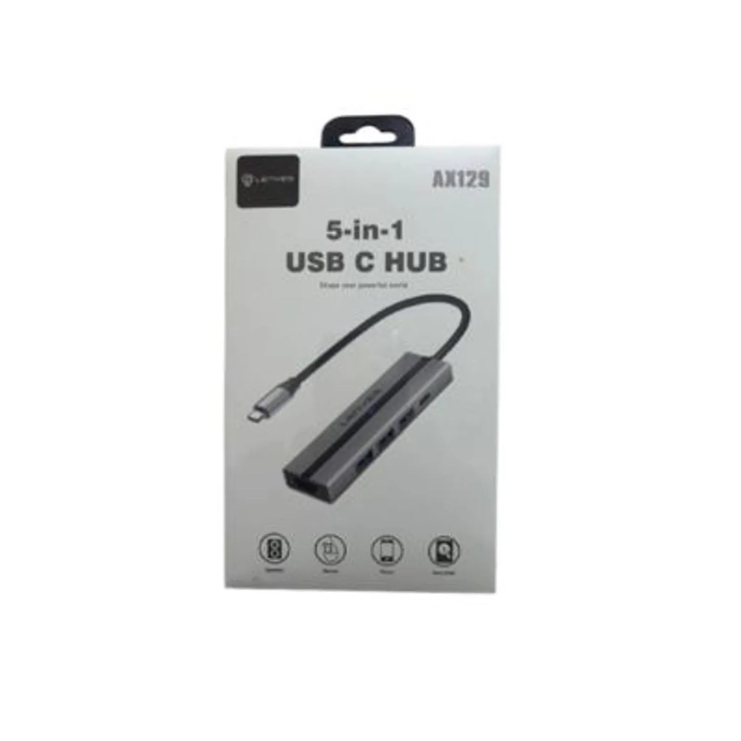 Hub USB-C 5 en 1 AX129 Lenyes